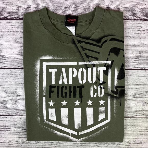 Y2k Tapout Fight Co. MMA T-shirt - Picture 1 of 9